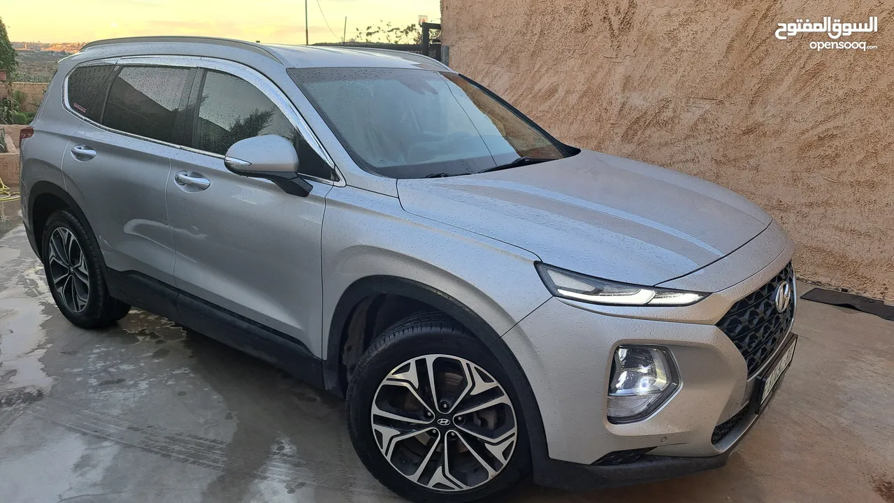 عررض مغرري عالكاش هونداي سنتافيه 2020 فل فل بدون فتحه 4×4 هوك مرخص يد اوولا