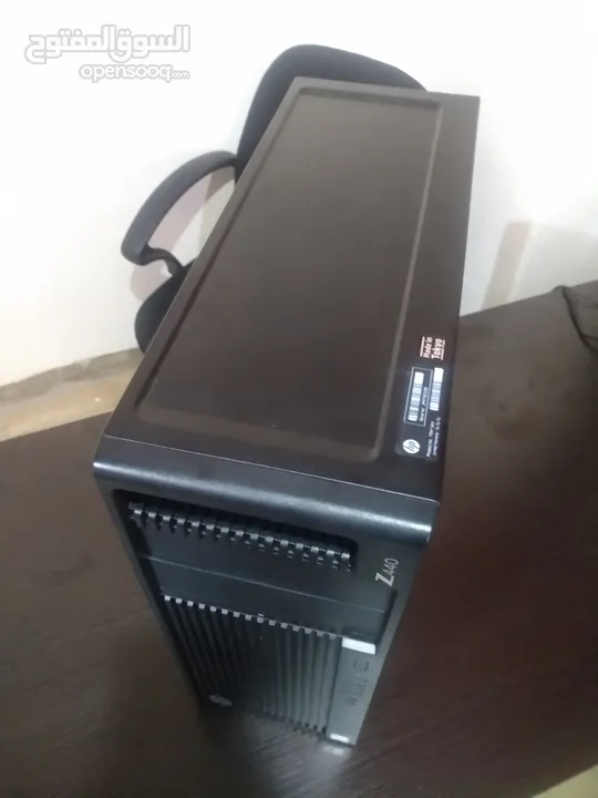 جهاز كمبيوتر HP Z440 بمواصفات قويه لاعمال الجرافيك القويه