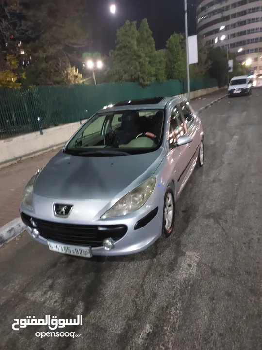 بيجو 307 موديل 2007 فل اضافات