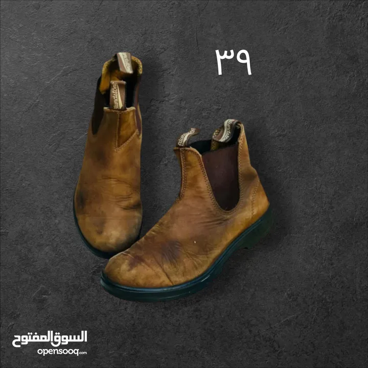احذية اصلية شبه ملبوسه 60 فقط شامل التوصيل