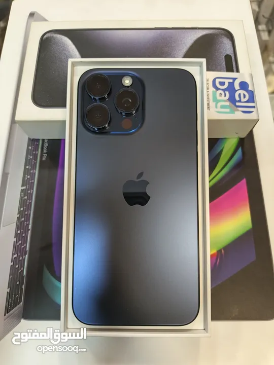 Iphoen 15 pro max 256 GB وارد شرق اوسط  بحالة الجديد تماماً