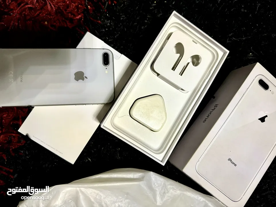 IPhone 8 Plus-White آيفون 8 بلس لون ابيض