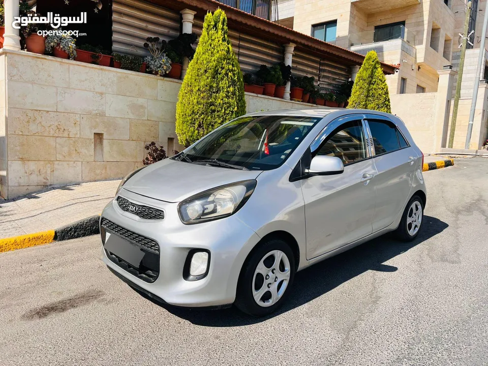 كيا بيكانتو 2016 جير اتوماتك محرك 1250cc بحاله الوكاله
