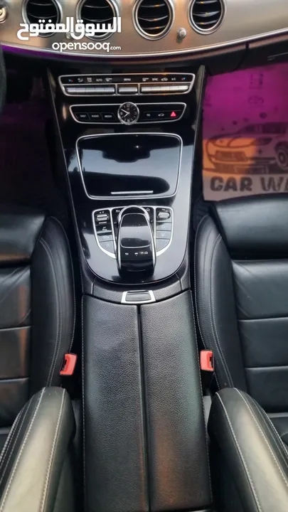 Mercedes Benz E200- 2017-  AMG Full Full ++ بحالة الوكالة من جميعة