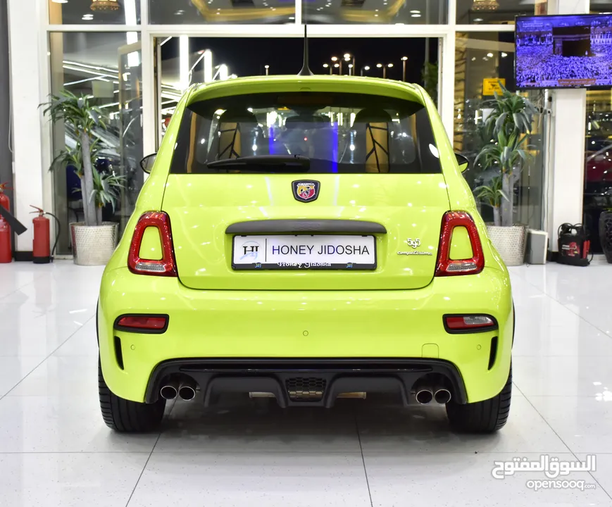 Abarth 595 Competizione ( 2021 Model ) in Green Color GCC Specs