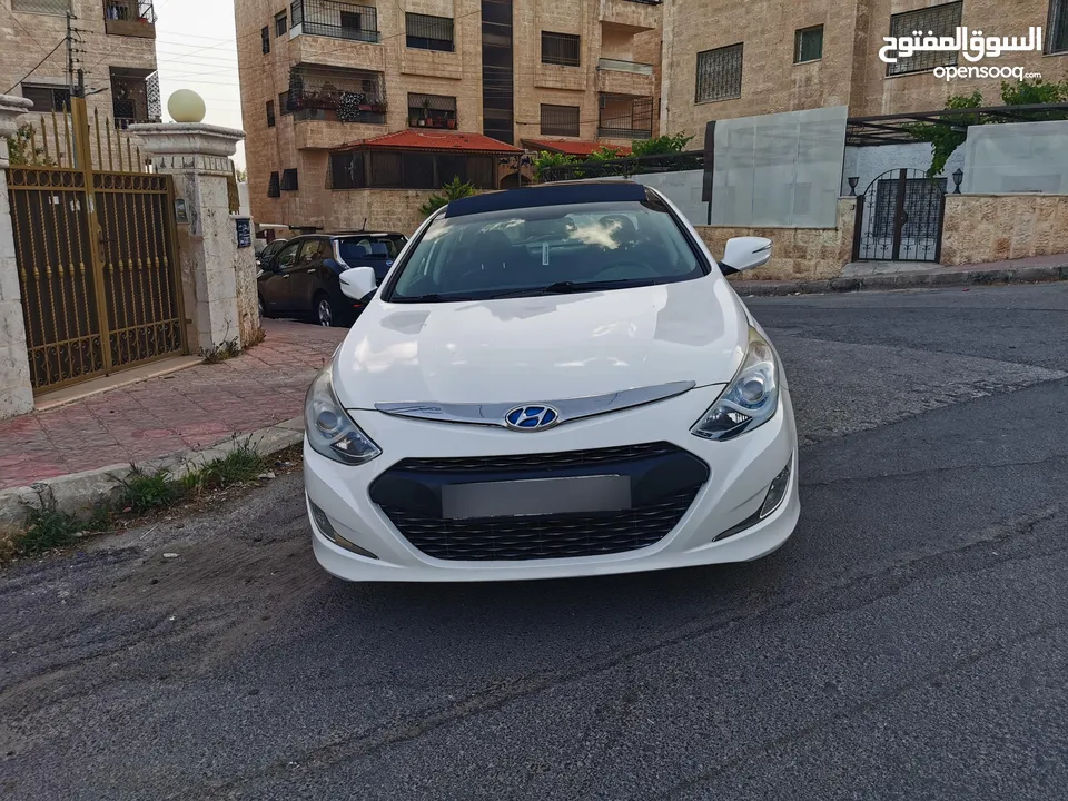 2014 هونداي سوناتا بانوراما فل الفل كوري هيونداي بحالة الوكالة