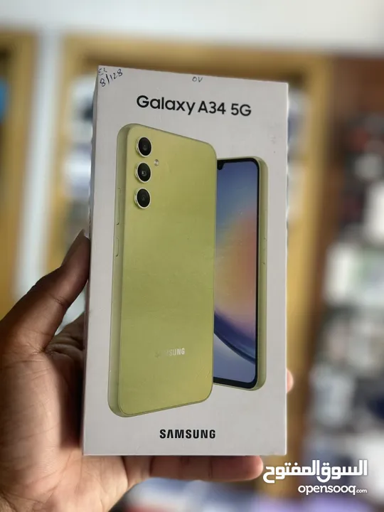 New Galaxy A34 5G 8+128Gb Green
