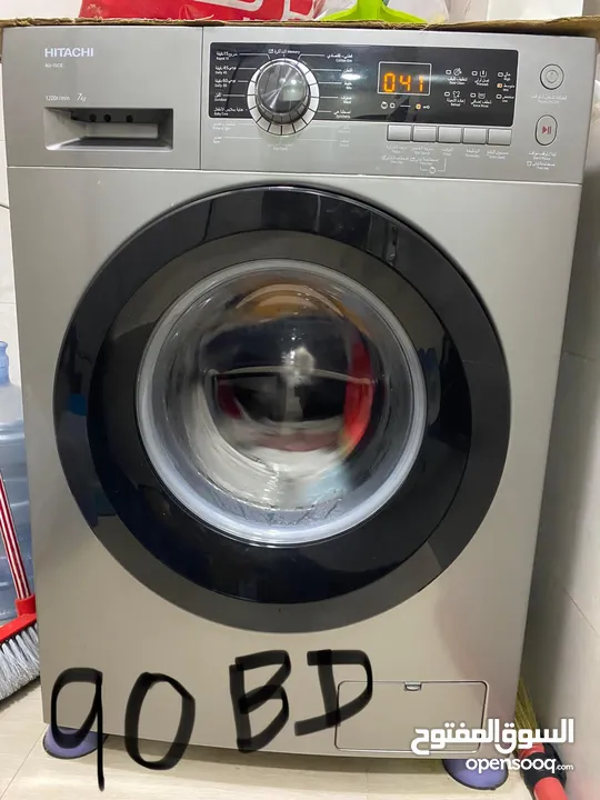 Hitachi 8 KG FULLY AUTOMATIC FRONT LOADED Washing machine available for sale.