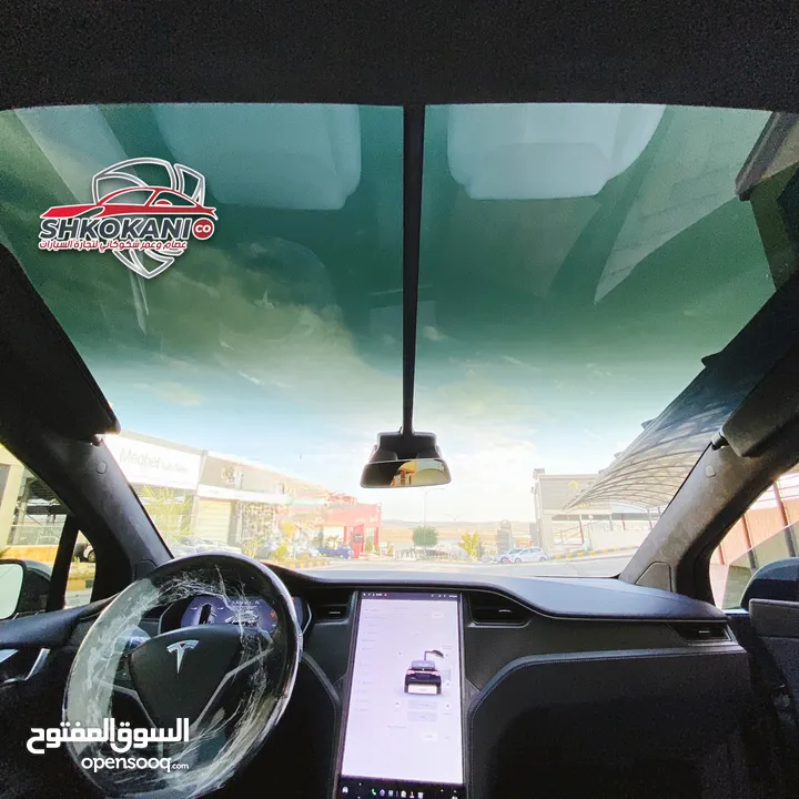 تيسلا موديل  dual motor Performance  موديل 2019 ممشى قليل جدا