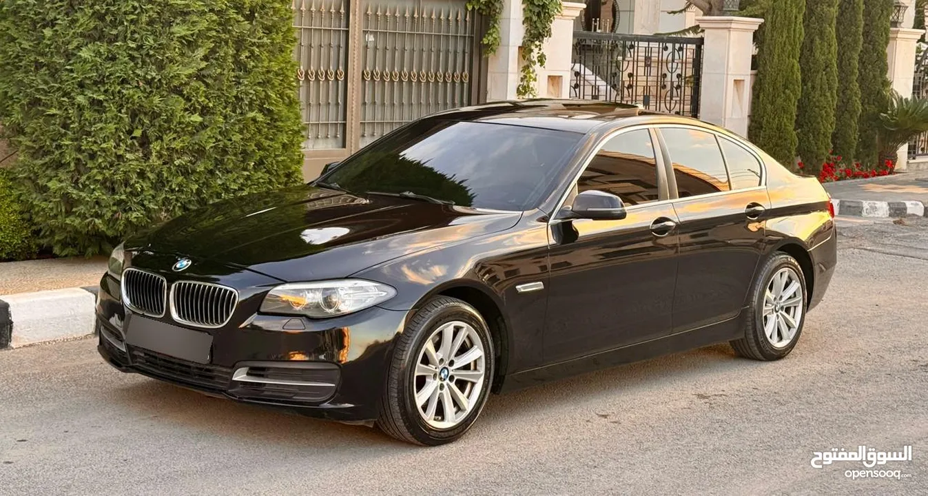 للبيع او البدل ع اقل سعر.  BMW 528i فحص كامل موديل 2014