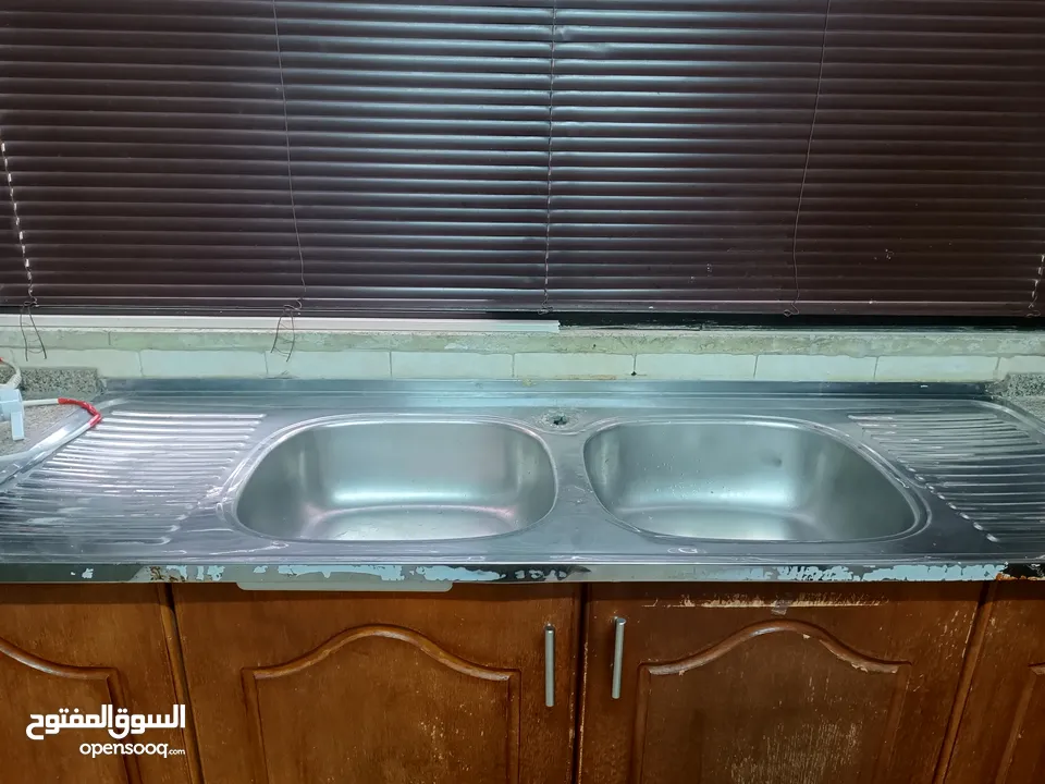 مجلى ستانلس الطول 150 والعرض 50