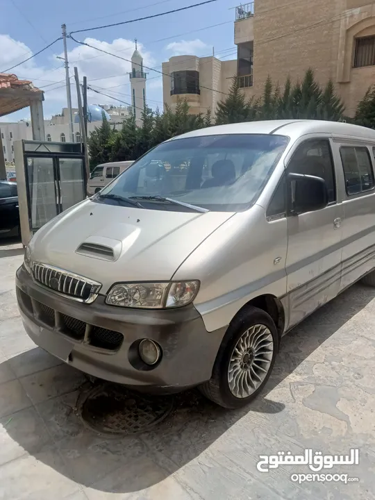باص للبيع هونداي بيستا موديل 2002 في حاله جديده جدا  مرخص لغاية 7/1/2026