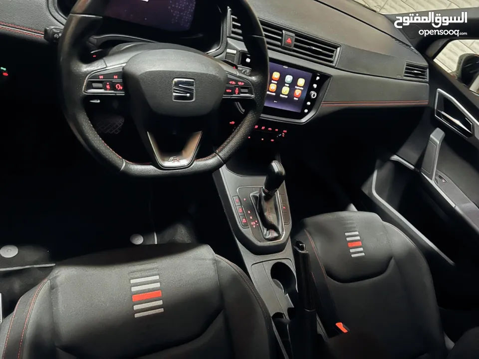 سيت ابيزا للبيع موديل 2022 SEAT lbizaFR بحالة الوكالة دهان شركة عداد قليل