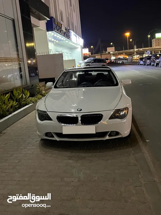 للبيع BMW 630i كوبيه بحالة جيدة ( من السيارات المميزة النادرة )