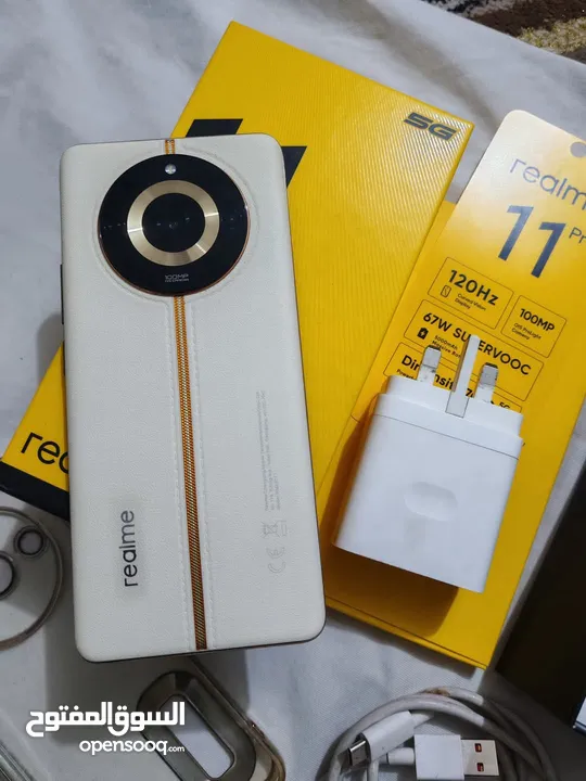 مستعمل ايام Relmi 11 pro 5G  رام 16 جيجا 256 أغراضة والكرتونه الأصلية متوفر توصيل