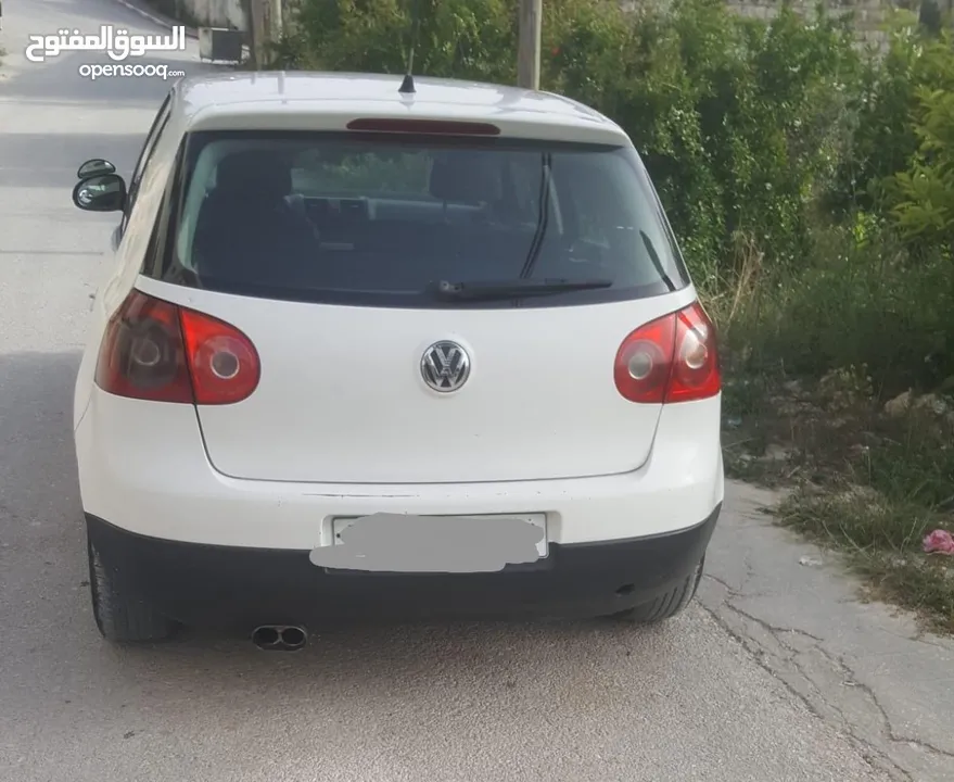 فولكسفاجن جولف 2008 ماطور 1900 أصل تدريب سياقة  لون ابيض حالة السيارة ممتازة