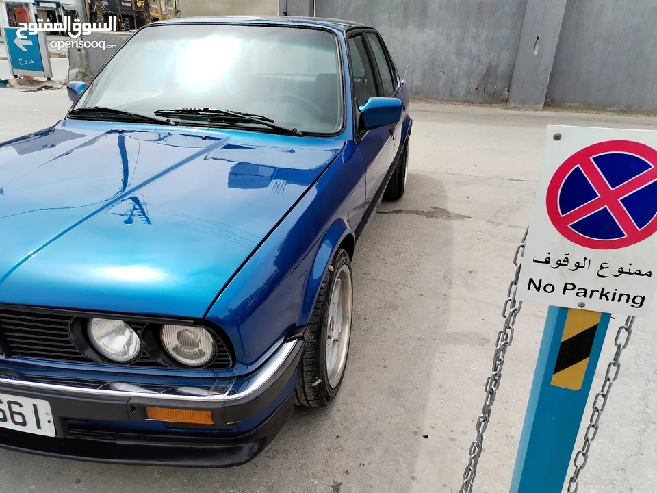 BMW E30 1987 بوز نمر