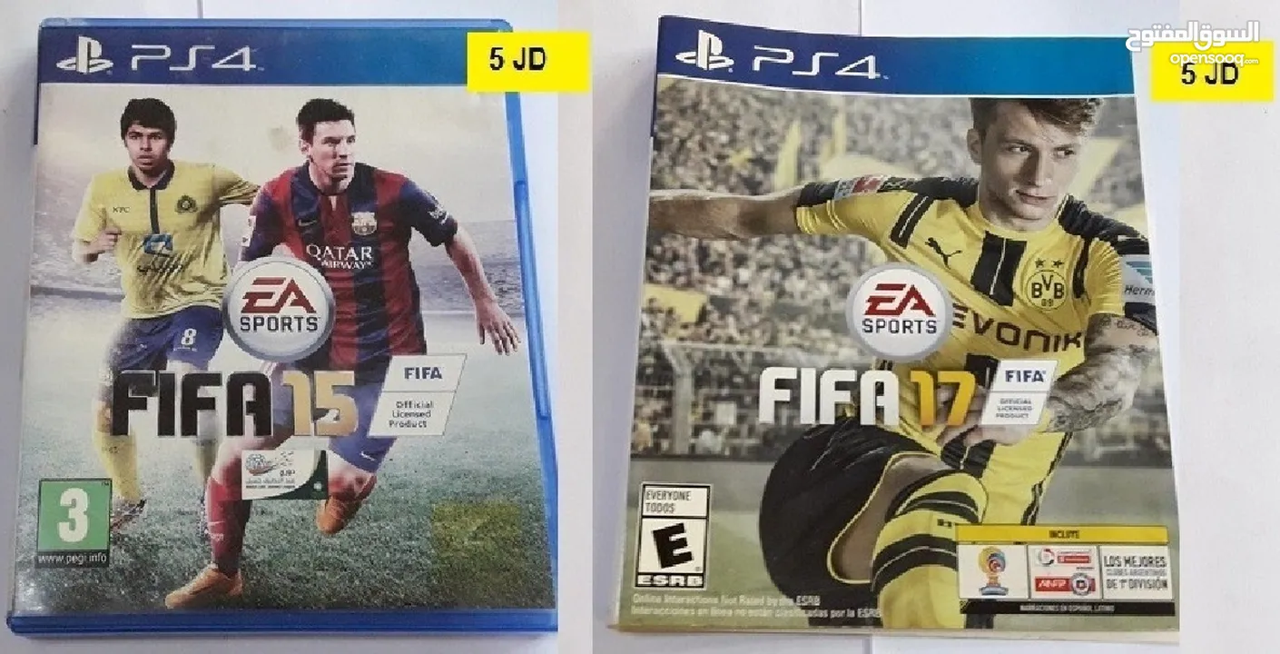 ايادي بلايستيشن 4  ممتازة جدا PS4 Controllers متوفرالعاب