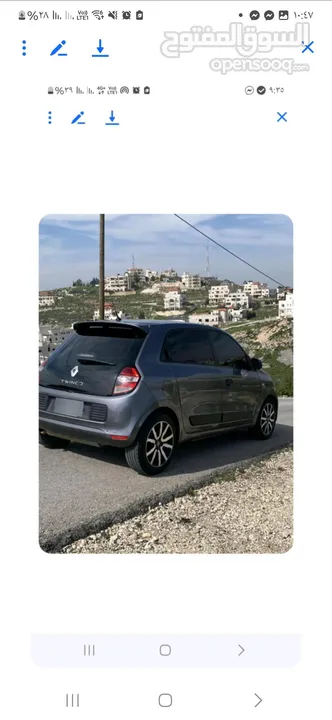 رينو توينجو 2018دفع خلفي الحبه المميزةة