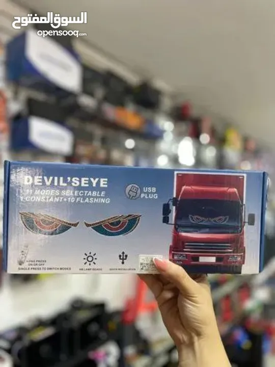 ضوء ليد لتزين السيارة