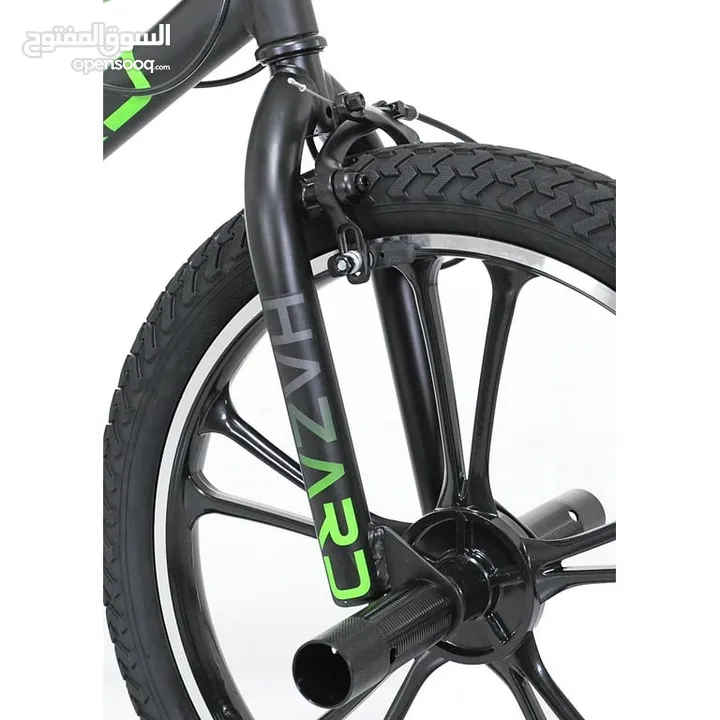 **دراجة BMX للأطفال من Kent Bicycle Maddgear مقاس 20 بوصة مع عجلة Hazard Mag Wheel**