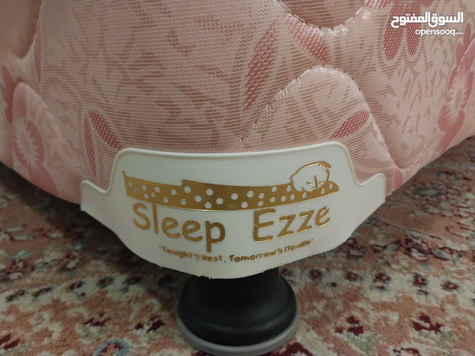 Bed with mattress (Sleep Ezze) brand, for sale size for person and half