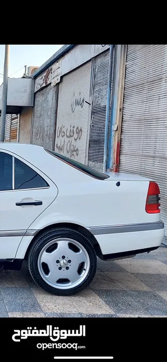 مرسيدس بنز c200  موديل 1995 وارد اليابان