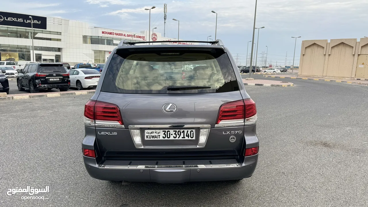 لكزس LX570  الساير 2014الدرجة الثانية