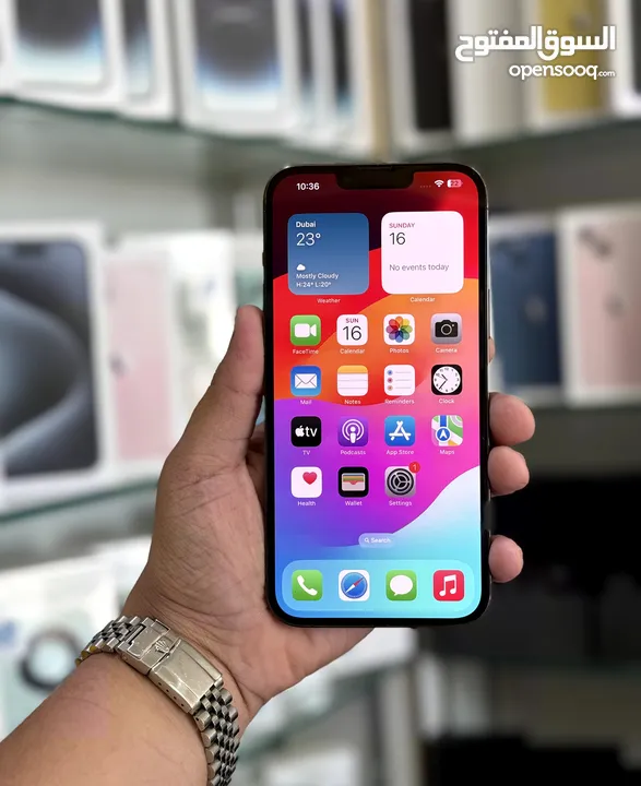 عرض خاص : iPhone 13 pro max 256gb  هواتف  بحالة الوكالة بدون شموخ أو مشاكل مع ضمان و ملحقات لا يفوتك