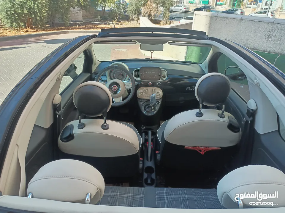 الحبه النادره و المميزه fiat 500c كشف اصل شركه 2021