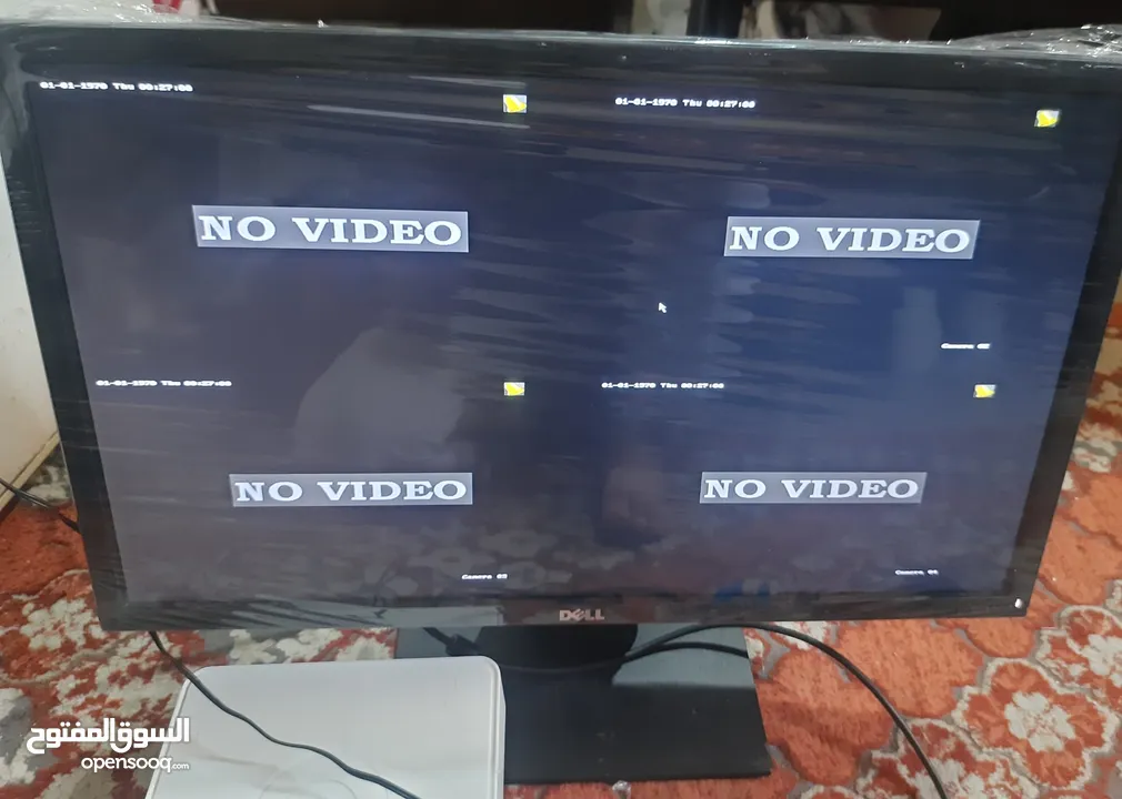 شاشة ديل 24 بوصة استعمال خفيف بها مدخل اتش دي ومدخل فيجا dell 24 used vga & hdmi