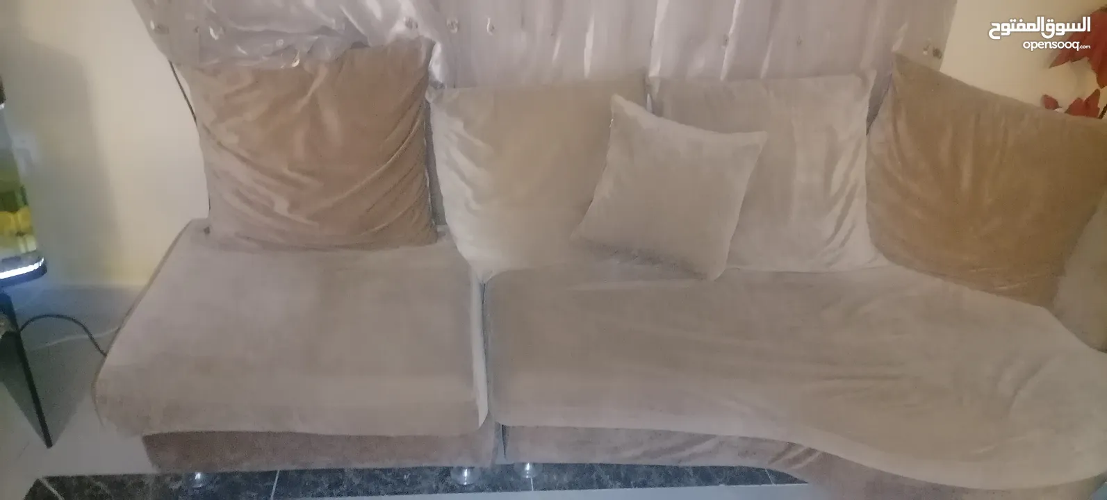 كنب وحوض سمك