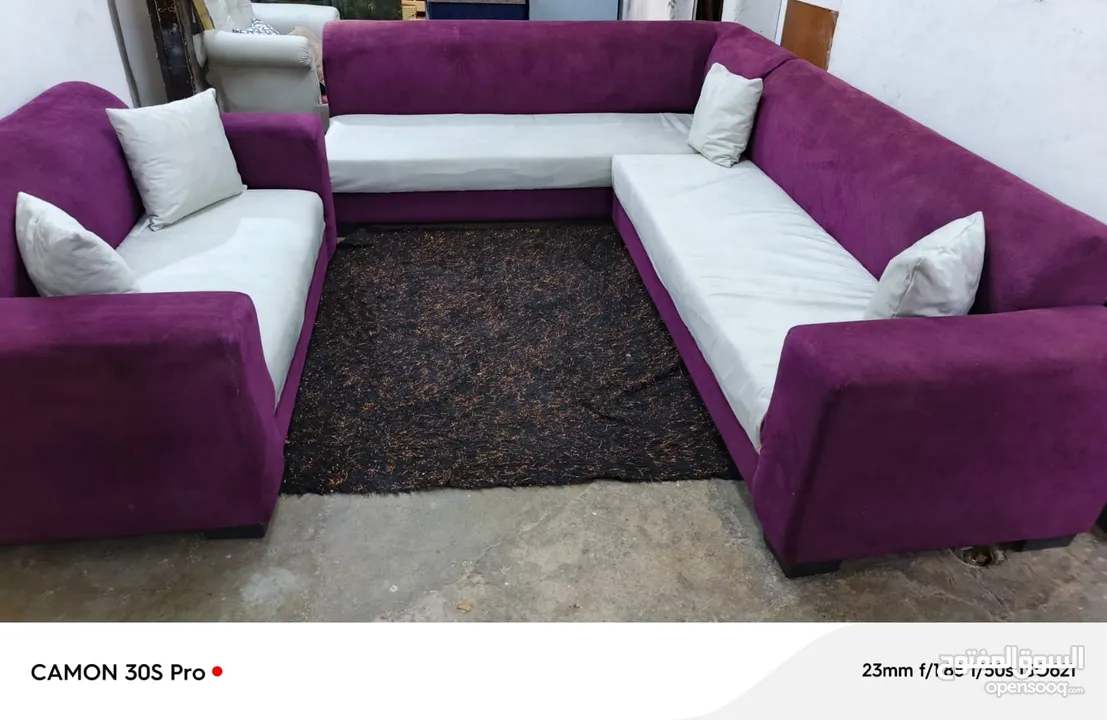 طقم كورنر بحالة الجديد