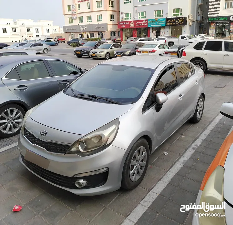 Kia Rio 2015 silver