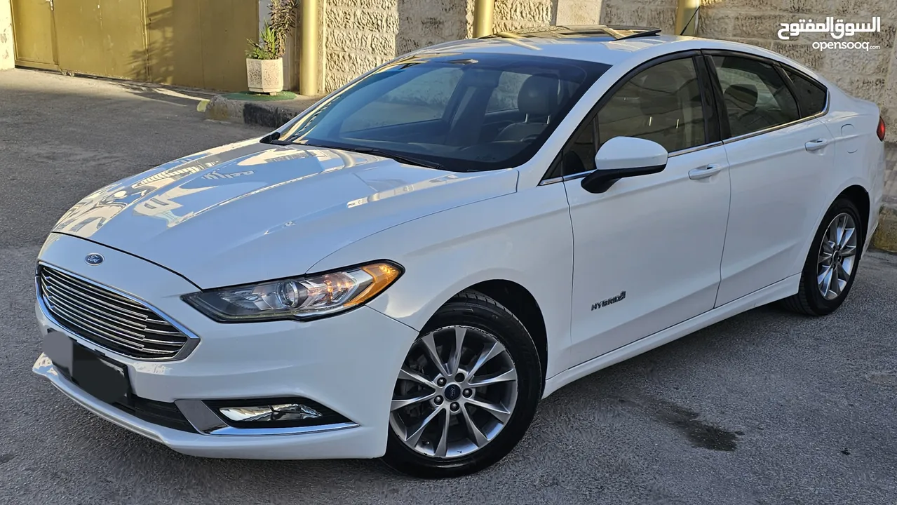 Ford Fusion SE full 2017 - فورد فيوجن فل كامل كلين تايتل