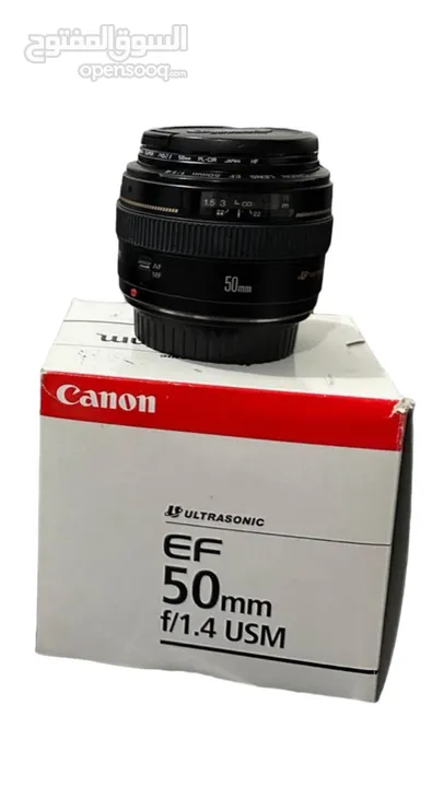 عدسة Canon EF 50mm f/1.4 USM