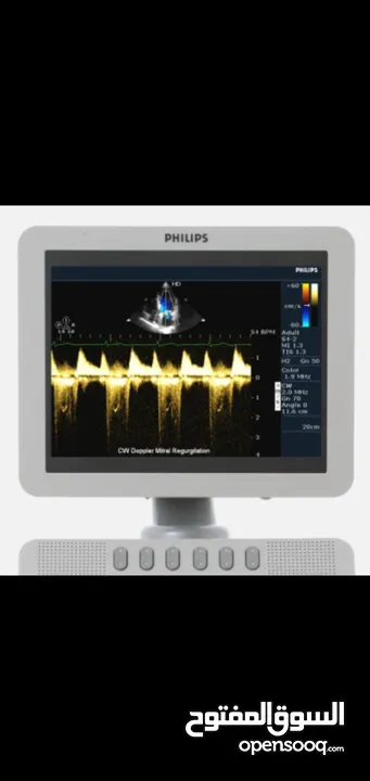 جهاز ايكو قلب PHLIPS HD7 نظيف جدا بسعر مناسب