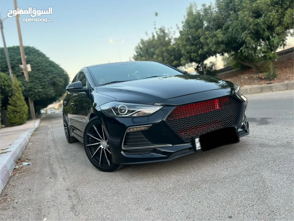 افانتي سبورت تيربو اصلي تنفس طبيعي فل كامل مميزة بحالة الوكالة مع قطع اصليه احتياط