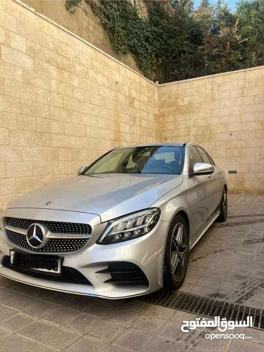 مرسيدس C200 2019 kit AMG ممشى قليل