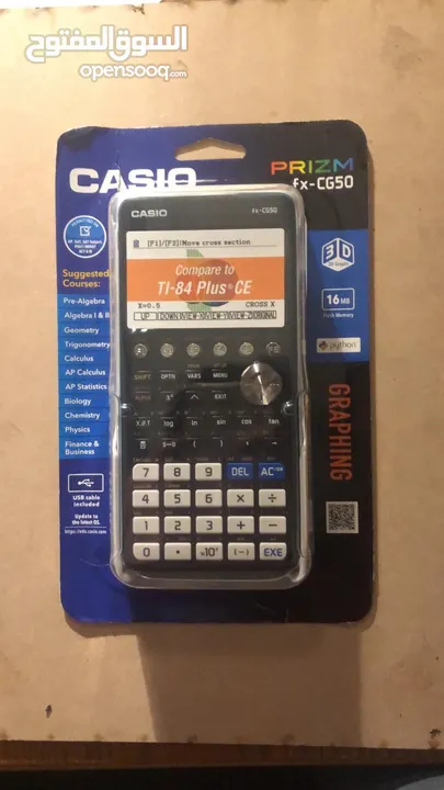 Casio FX-CG50 Scientific Graphic Calculator (Black)