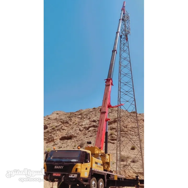 220-160-100-80-50-30 ton PDO/OXY approved crane available on reasonable rent in muscat