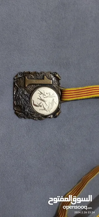 ميداليات رياضية إسبانية قديمة