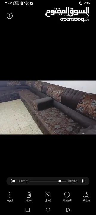 طقم كنب  ومدخل وطقم كنب 18قطع وطقم طاولات