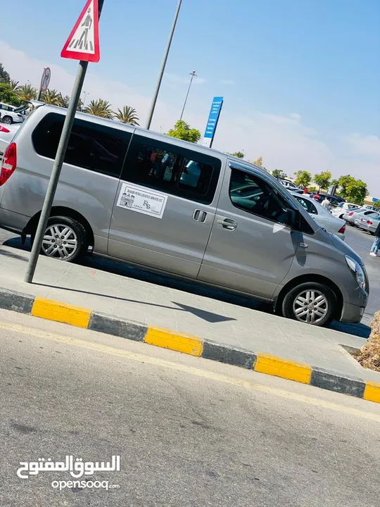 باص توصيل7 ركاب رحلات  استقبال من المطار جسر الشيخ حسين ،. Minivan recei