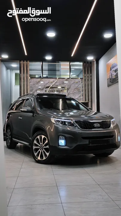 كيا سورينتو 2014بحاله الشركه بالكرتونة