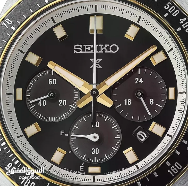 SEIKO PANDA Prospex Speedtimer Solar Chronograph SSC941P1 JAPAN