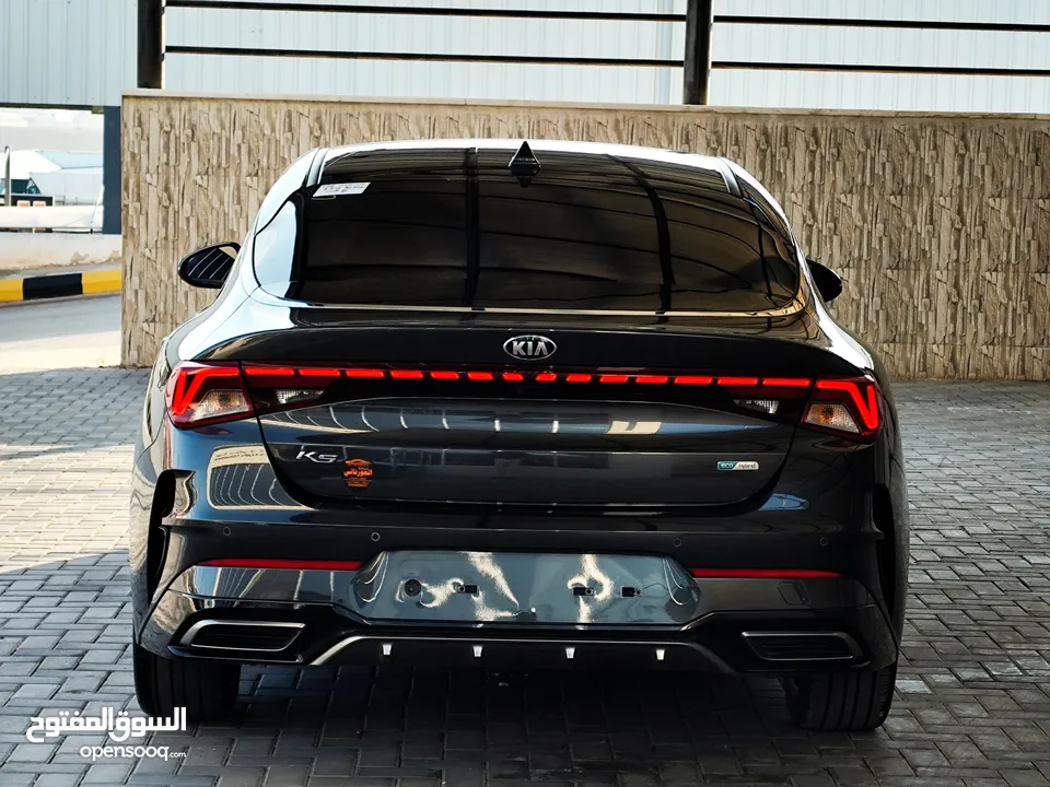 كيا K5 HYBRID الشكل الجديد حرة وارد كوري فحص كامل بحالة الوكالة وصول جديد من كوريا
