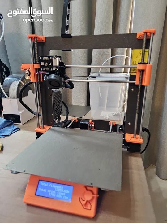 Prusa MK3S 3Dprinter with Many Spare Parts