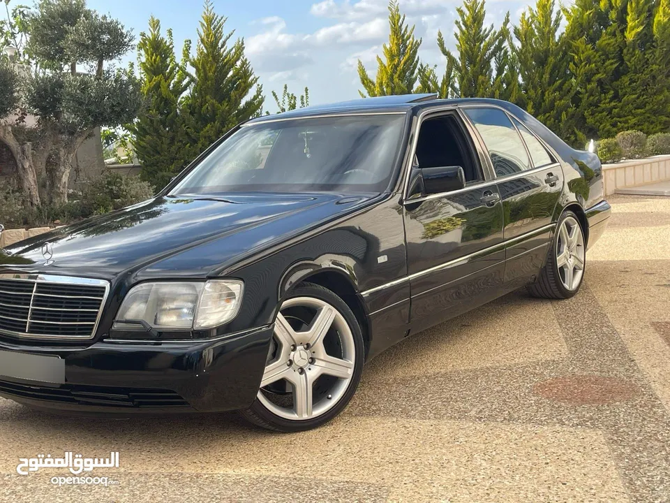 مرسيدس شبح w140 s320 بنزين