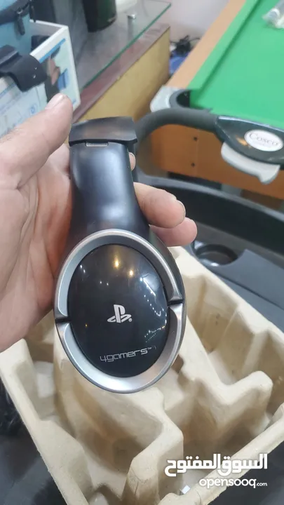 PlayStation headphones.